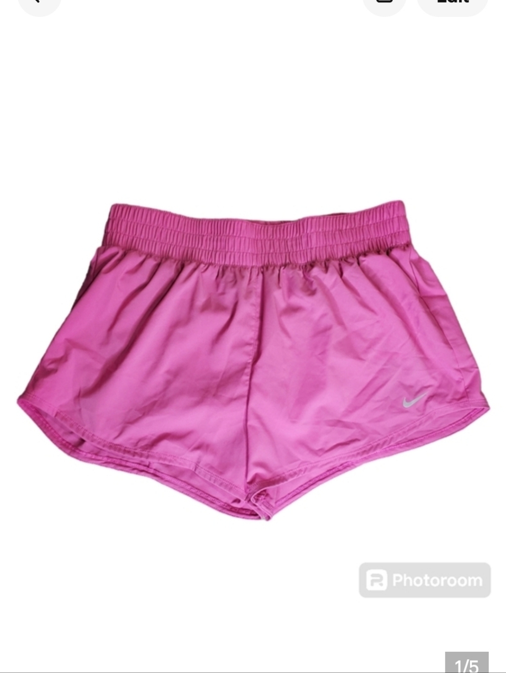Nike Dri-FIT running shorts purple large